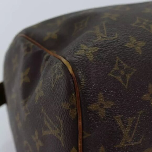 LOUIS VUITTON Monogram Speedy 30 Hand Bag M41526 LV Auth 74168 - Picture 13 of 16